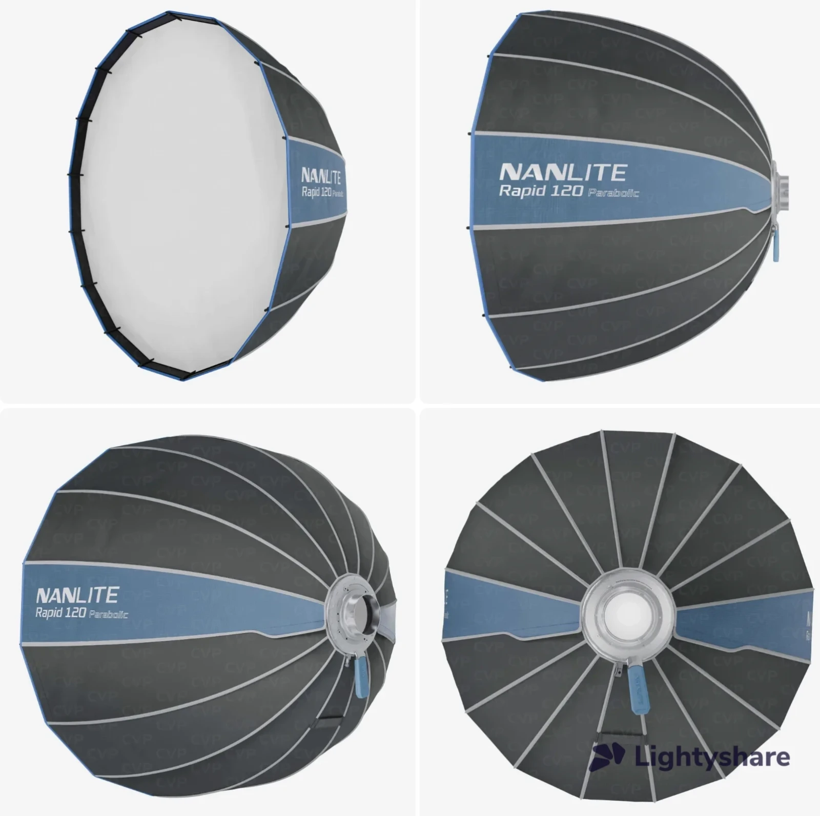 Nanlite Rapid 120 Parabolic Softbox - Photo 1 sur 2