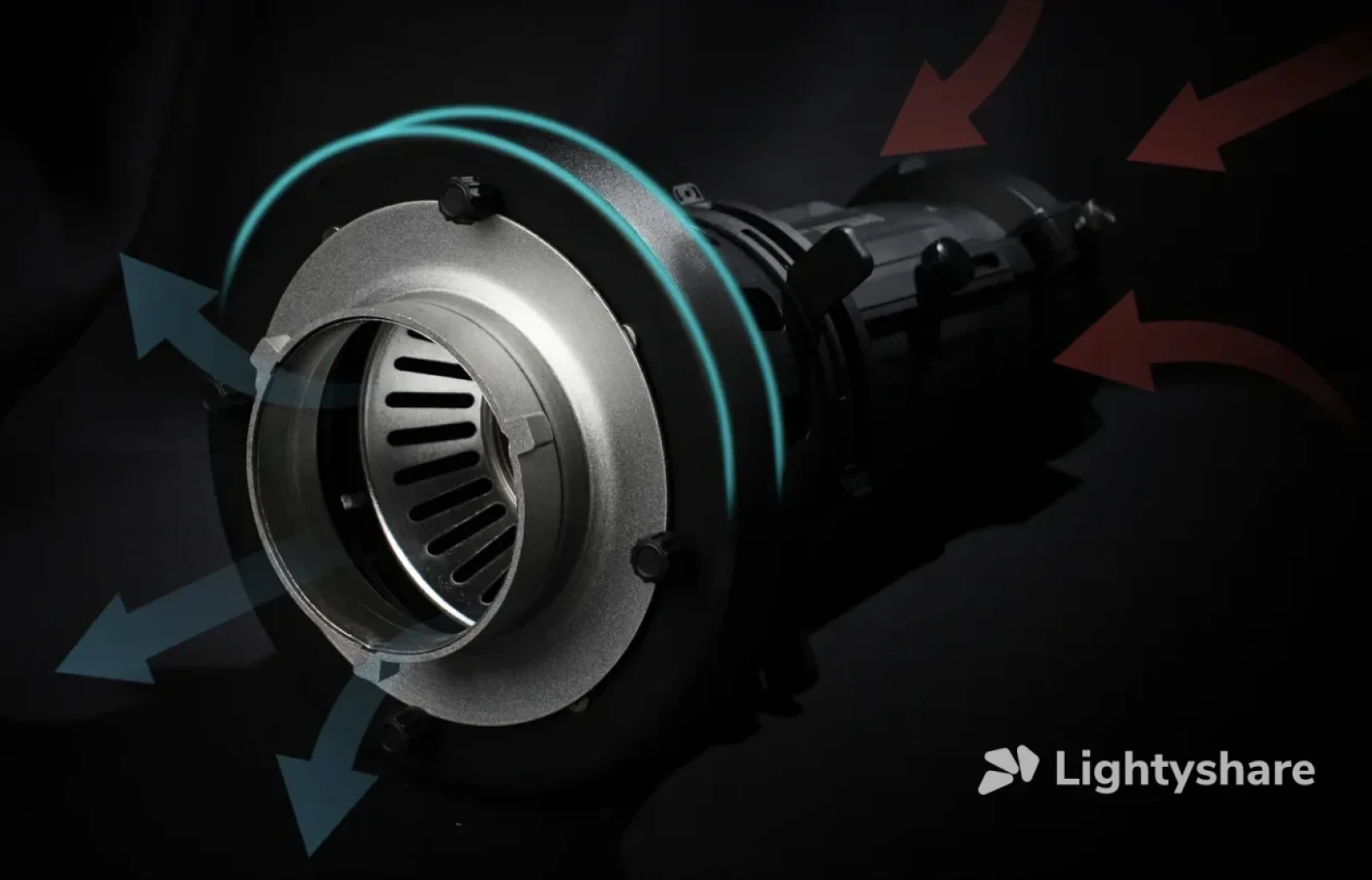 iFootage COB 40° Light Projector - Photo 2 sur 3