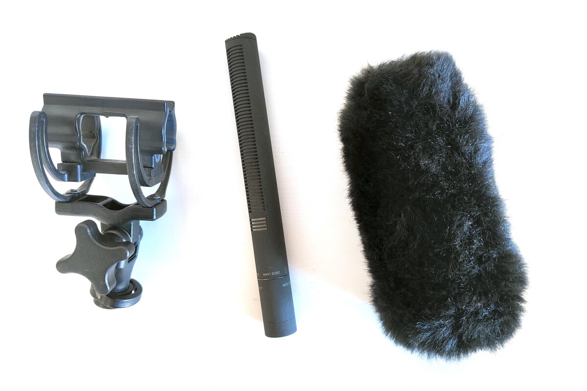 Location Micro canon Sennheiser MKH_8060 + Rycote  - Lightyshare