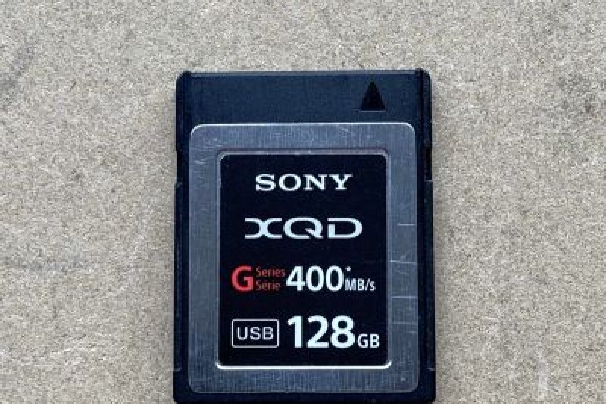 Location Carte mémoire Sony XQD 128Gb - Lightyshare