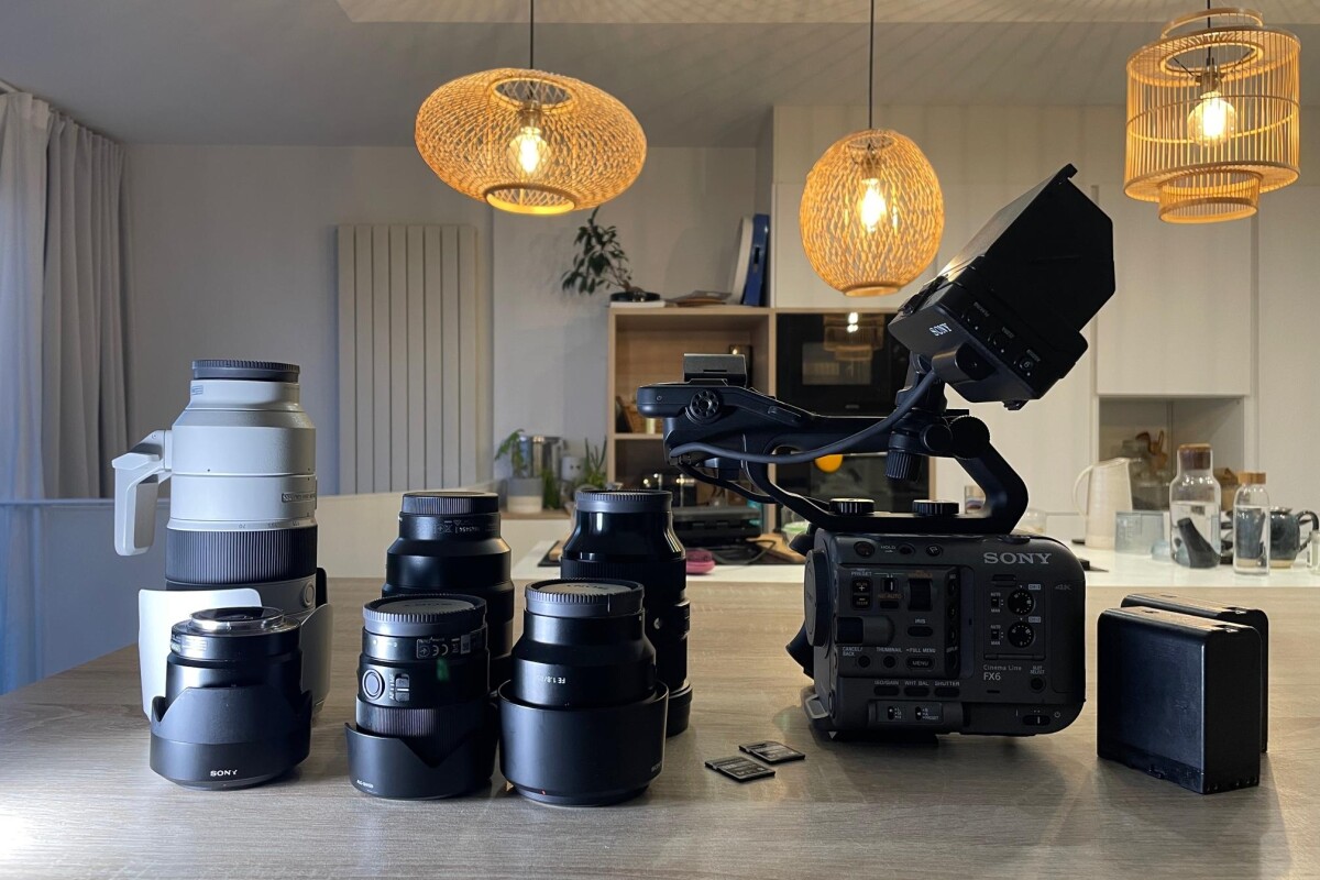 Location CAMÉRA FX6 "PACK COMPLET" - Lightyshare