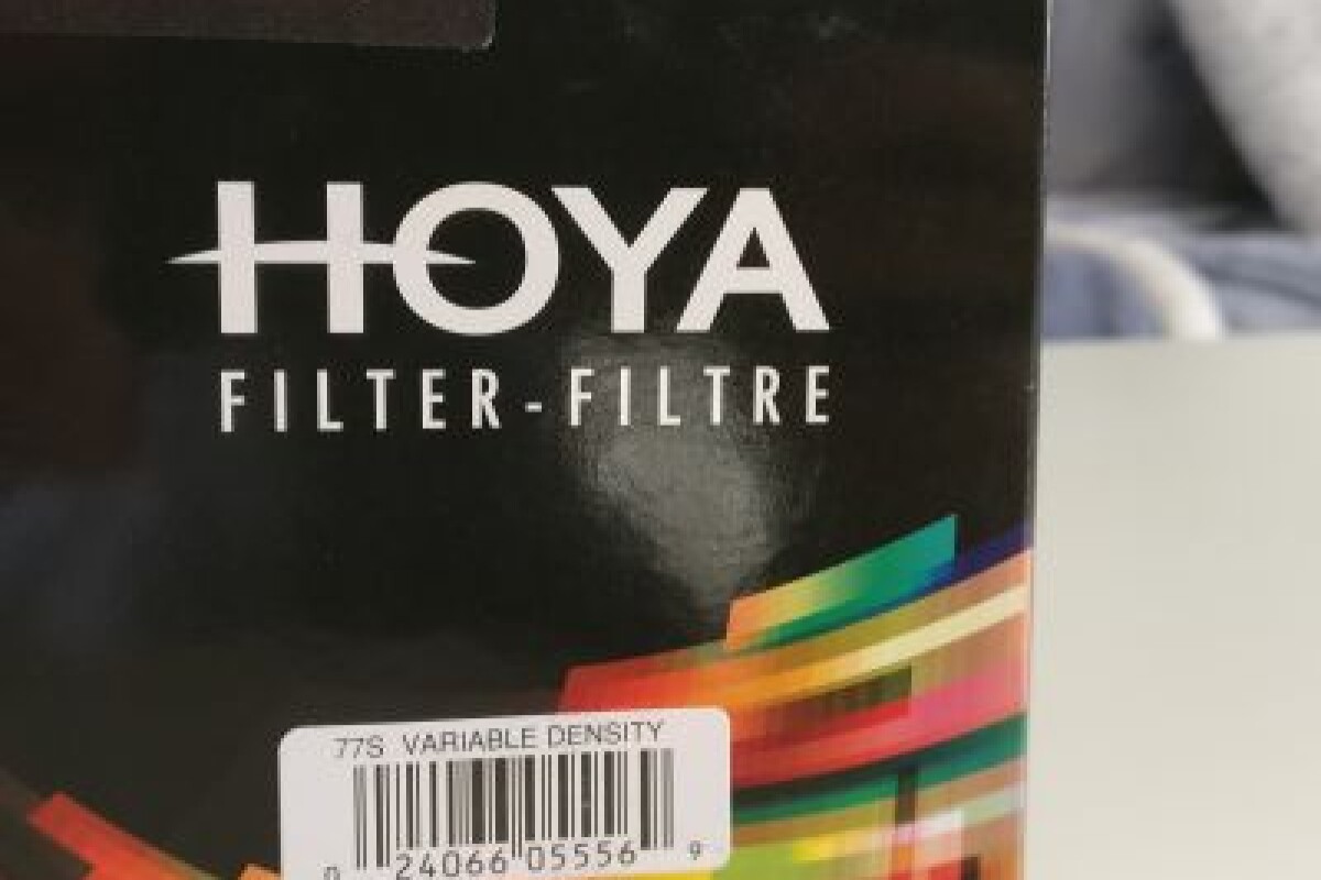 Location Filtre ND Variable Hoya 77mm - Lightyshare
