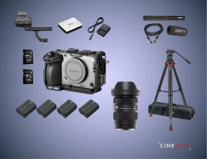 Location Sony FX3 + Trépied Sachtler + Sigma 28-70mm + Micro Canon