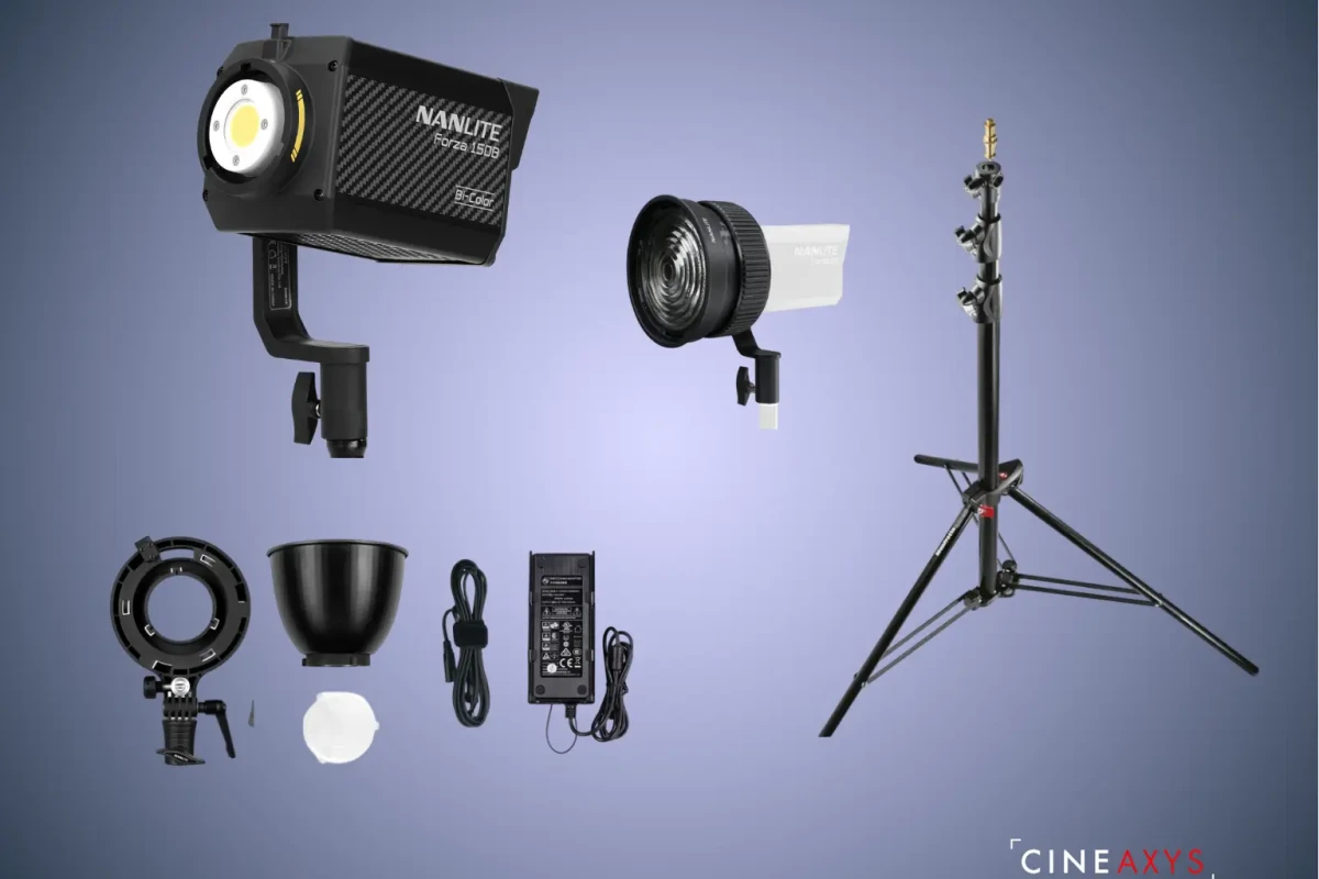 Location Nanlite Forza 150B + Fresnel + Pied Manfrotto - Lightyshare