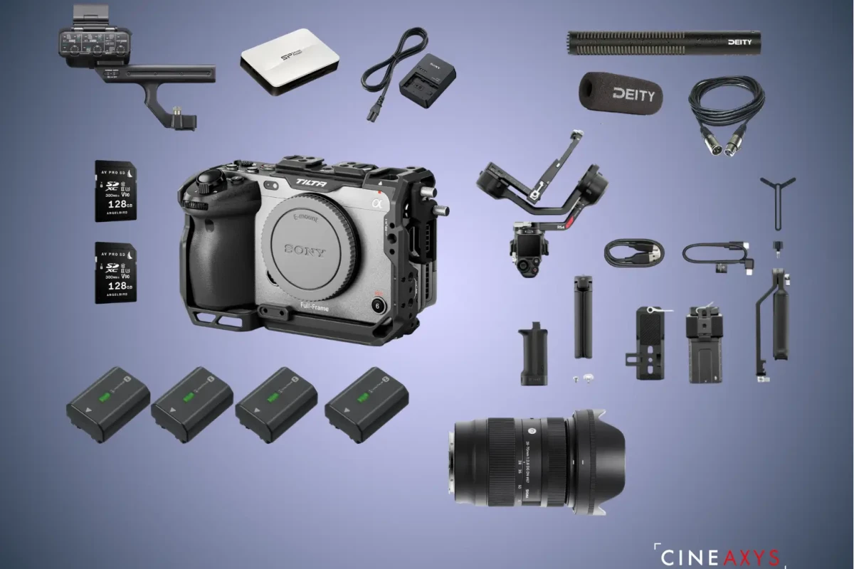 Location Sony FX3 + RS4 + Micro canon + Sigma 28-70mm - Lightyshare