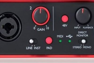Location Focusrite Scarlett 2i4 2nd Gen