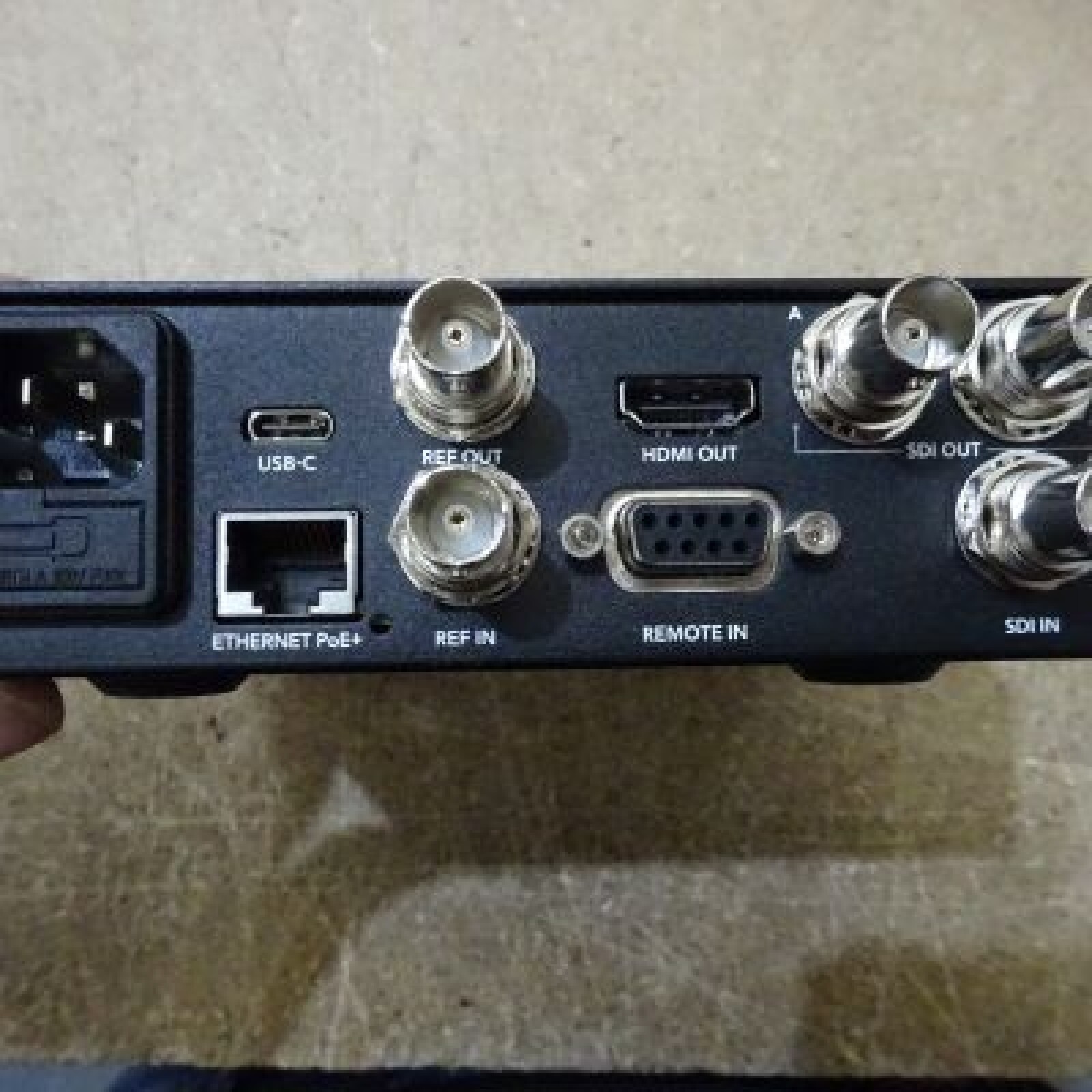 Enregistreur Vidéo Blackmagic Hyperdeck Studio Mini - Photo 2 sur 2