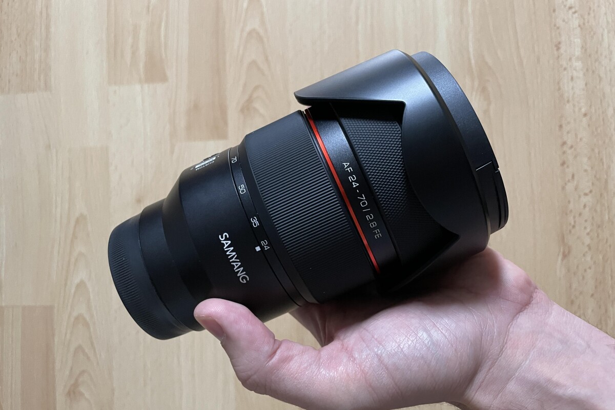 Location Samyang AF 24-70mm F2.8 Sony FE - Lightyshare