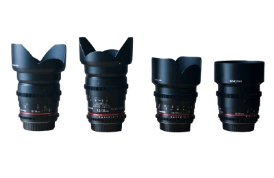 Samyang Cine Lens 16-24-35-85 mm