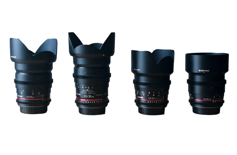Location Samyang Cine Lens 16-24-35-85 mm