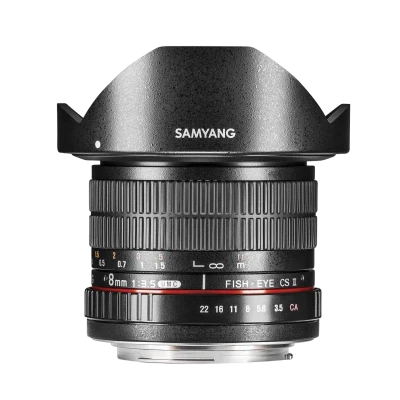 Samyang 8mm f/3.5 CS II Fisheye monture Canon