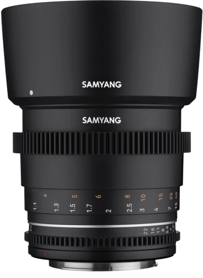 Samyang 85mm T1.5 VDSLR monture Nikon