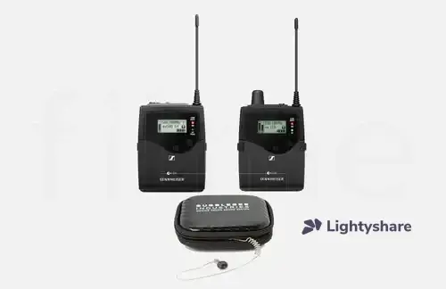 Location Retour HF Sennheiser EW IEM G4 – kit pocket avec oreillette Bubblebee