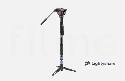 Location Monopod Sirui SI-P204S avec tête MVH500AH - Lightyshare