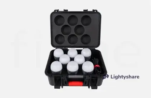 Rent Aputure Accent B7C – kit de 8 avec valise