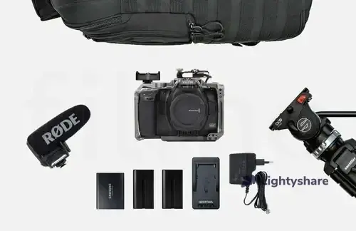 Rent Blackmagic Pocket Cinema Camera 6K Pro – pack standard