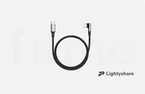 Location Câble USB-C 100W coudé simple 50cm