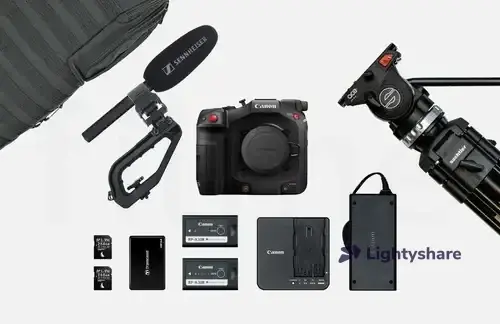 Rent Canon C80 – pack standard - Lightyshare