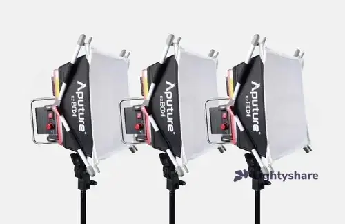 Location Kit 3 Leds Aputure Tri-8c - Lightyshare
