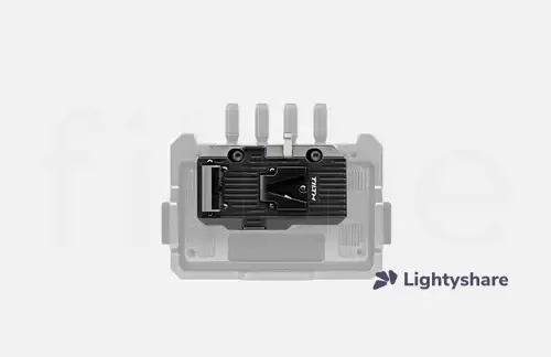 Location Plate batterie Tilta pour écran sans fil DJI Transmission (V-Mount) - Lightyshare