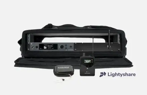 Location Retour HF Sennheiser EW IEM G4 – kit rack avec oreillette Bubblebee - Lightyshare