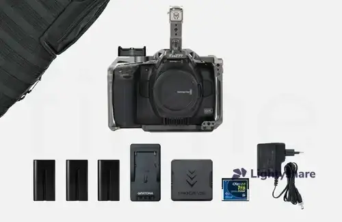 Rent Blackmagic Pocket Cinema Camera 6K Pro – pack essentiel - Lightyshare