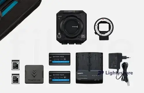 Rent Blackmagic PYXIS 6K – pack essentiel (EF) - Lightyshare