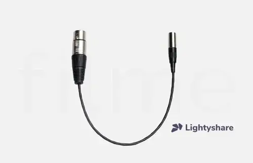 Câble XLR-F vers mini XLR-M 50cm