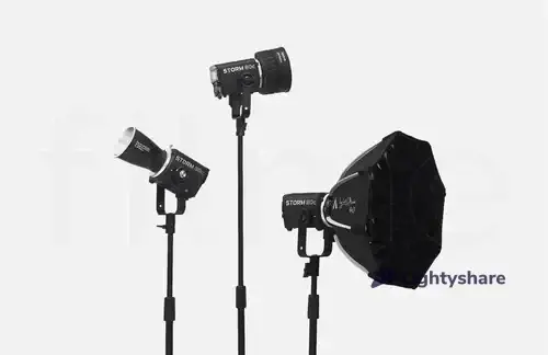 Location Aputure STORM 80c – kit de 3