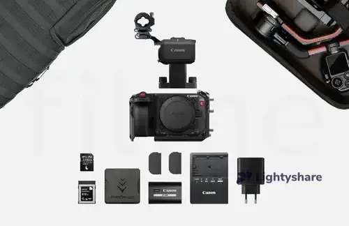 Rent Canon C50 – pack stabilisateur - Lightyshare