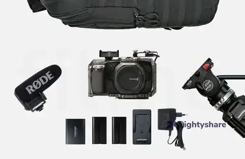 Rent Blackmagic Pocket Cinema Camera 6K – pack standard