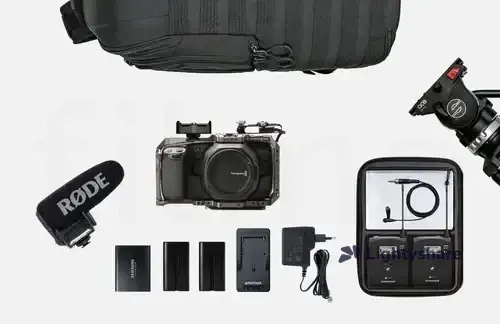 Rent Blackmagic Pocket Cinema Camera 6K – pack reportage