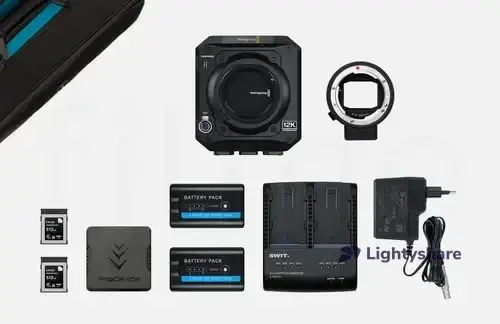 Location Blackmagic PYXIS 12K – pack essentiel (L, EF) - Lightyshare
