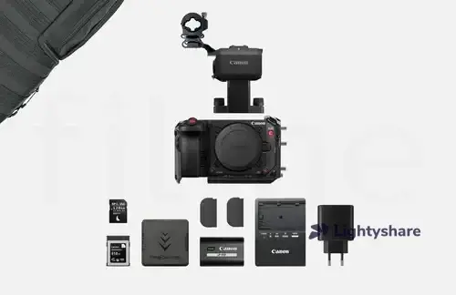 Rent Canon C50 – pack essentiel