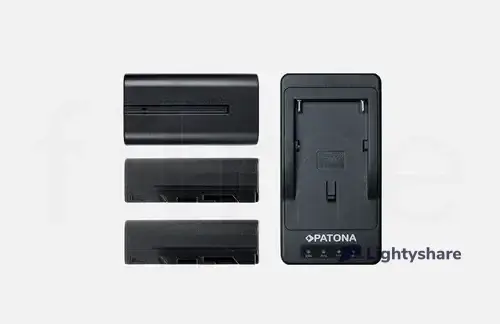 Rent Kit 3 NP-F550 + chargeur rapide