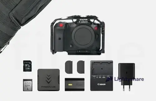 Rent Canon R5 C – pack essentiel - Lightyshare