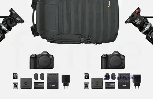 Rent Canon R5 Mark II – pack multicam