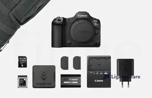 Rent Canon R5 Mark II – pack essentiel - Lightyshare