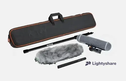 Location Kit micro Sennheiser MKH 416 + perche - Lightyshare