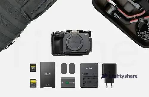 Rent Sony FX30 – pack stabilisateur
