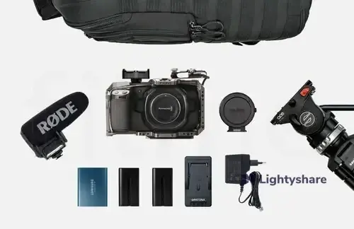 Rent Blackmagic Pocket Cinema Camera 4K – pack standard