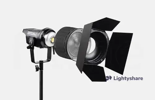 Location Aputure LS 120D II – kit Fresnel - Lightyshare