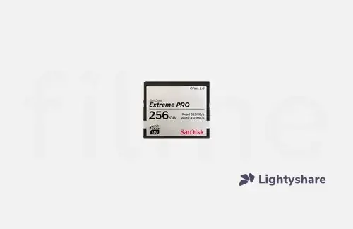 Location Carte Cfast 2.0 Sandisk 256 Go - Lightyshare