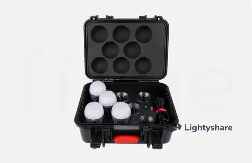 Rent Aputure Accent B7C – kit de 4 avec valise