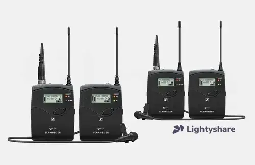Location Kit 2 HF Sennheiser EW 100 G4 #duo - Lightyshare