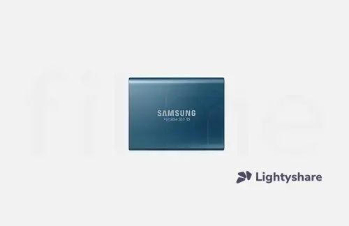Rent SSD Samsung T5 500 Go - Lightyshare