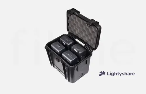 Location Kit 4 V-Mount Baxxtar BP190WS + chargeur Swit S-4010 - Lightyshare