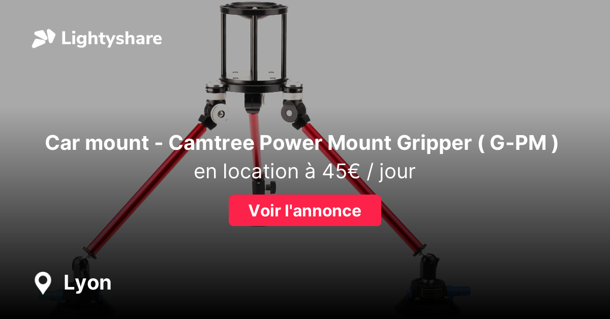 Car Rig Camtree Power Mount Gripper Camtree Power Mount Gripper (G
