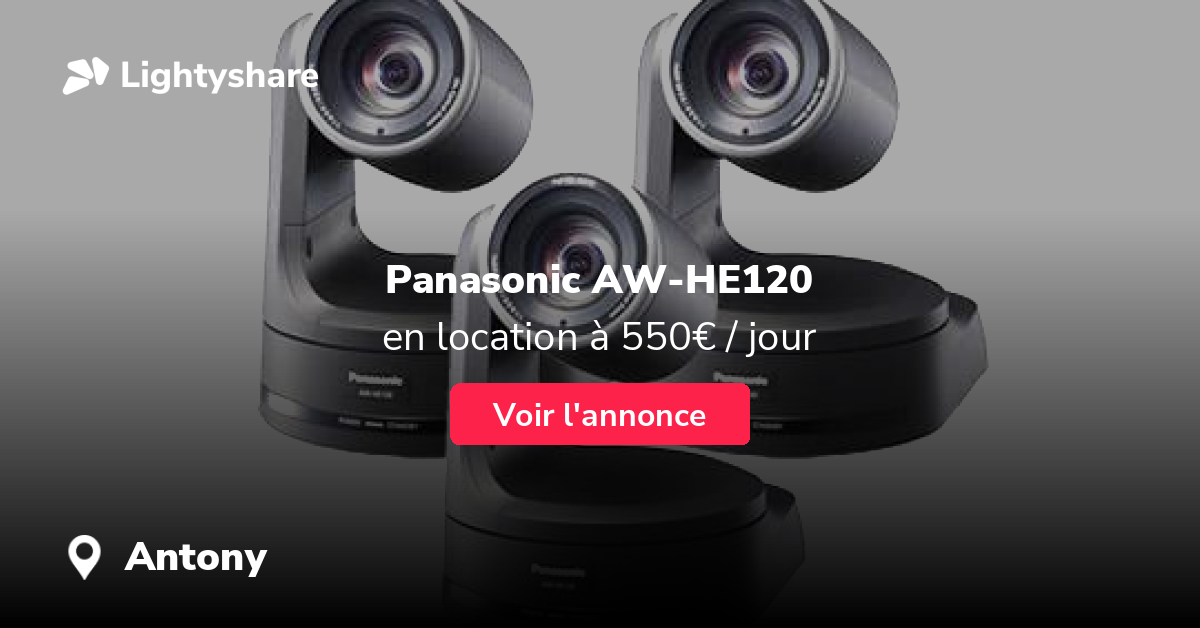 Panasonic AW-HE120 à Massy