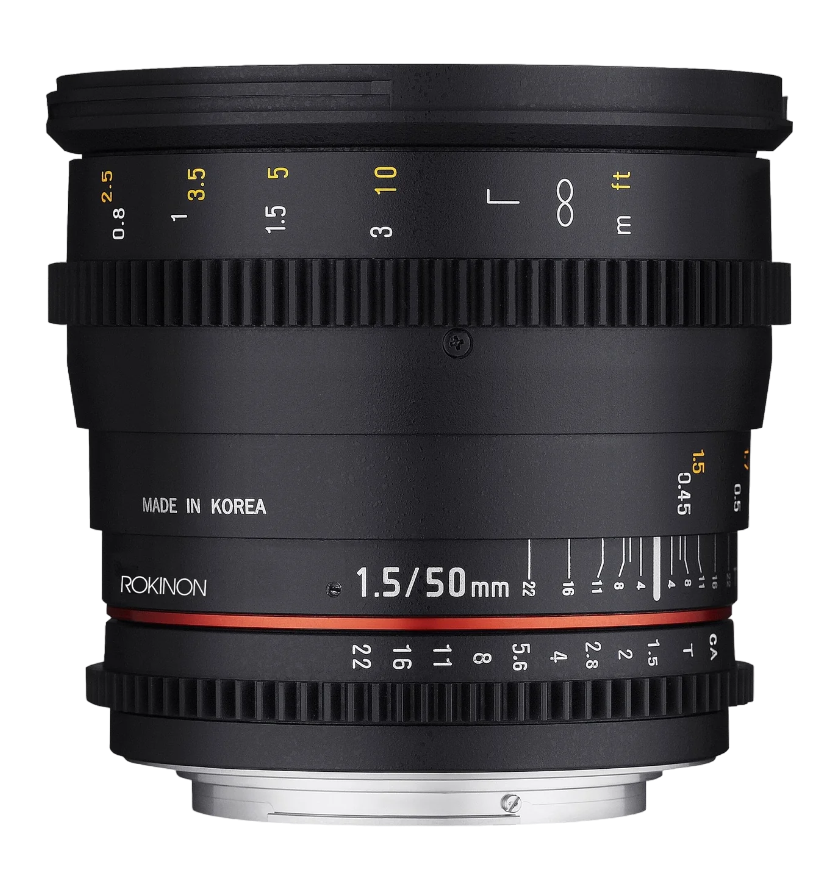 Location Samyang 50mm T1.5 Cine DS Full Frame
